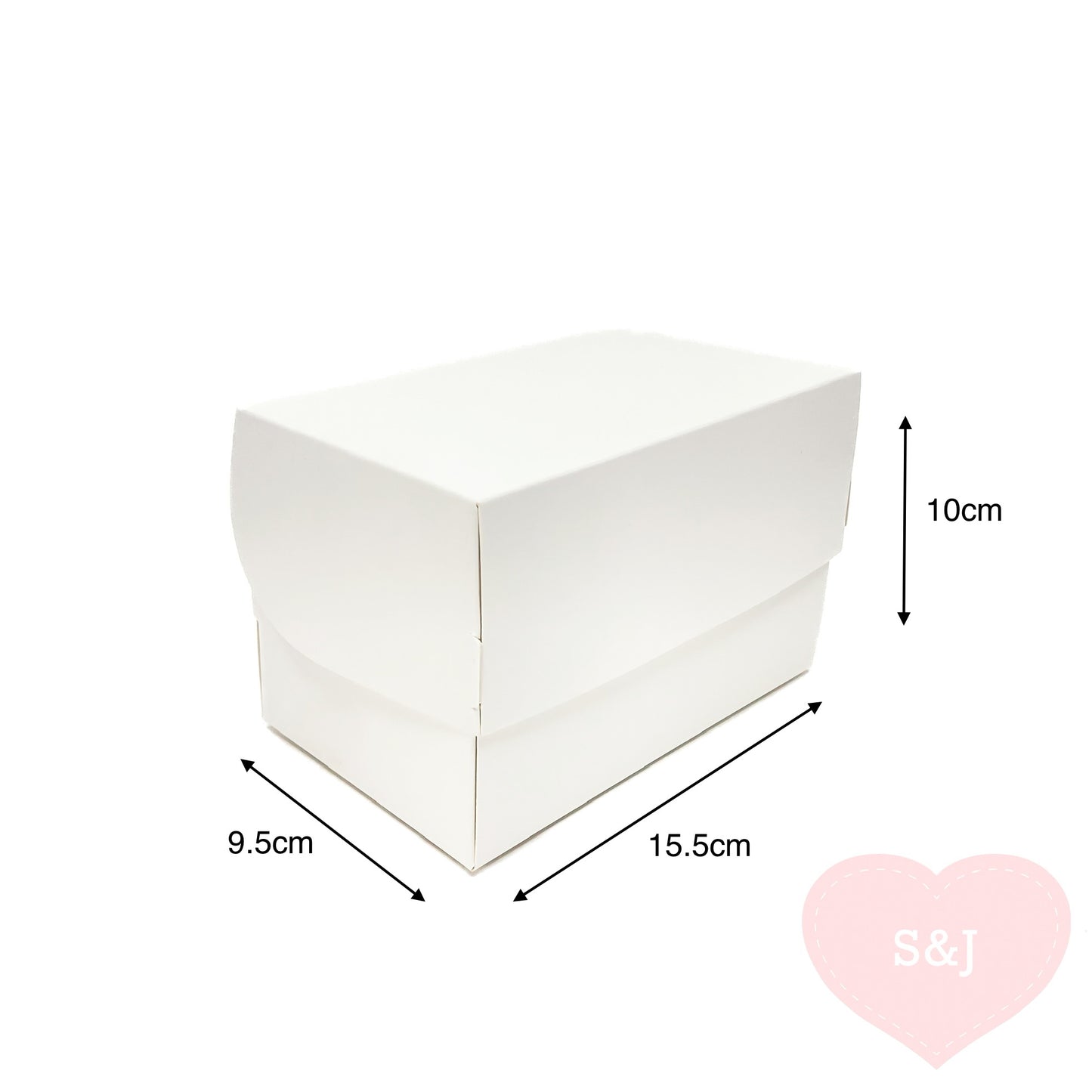 Cake Box with Base - Pack of 10