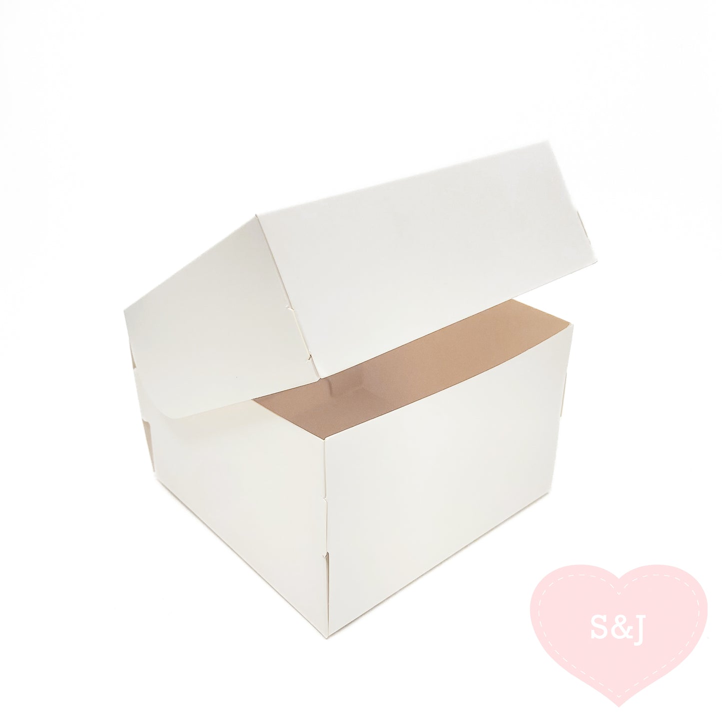 Cake Box with Base - Pack of 10