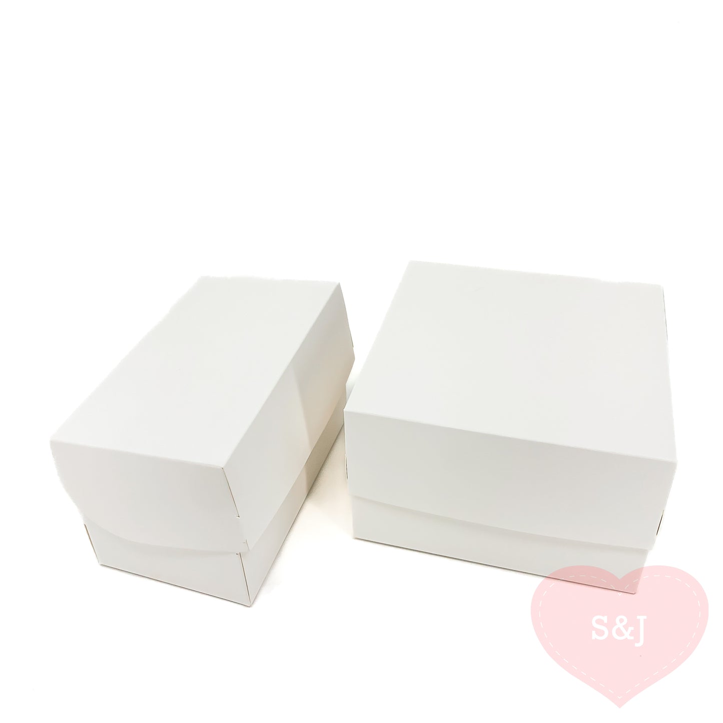 Cake Box with Base - Pack of 10