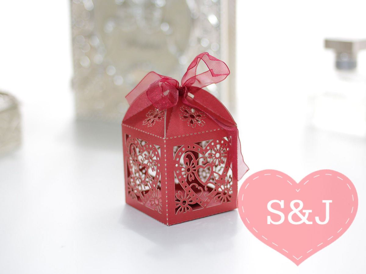 Wedding Favour - 5x5x5cm - Pack of 10