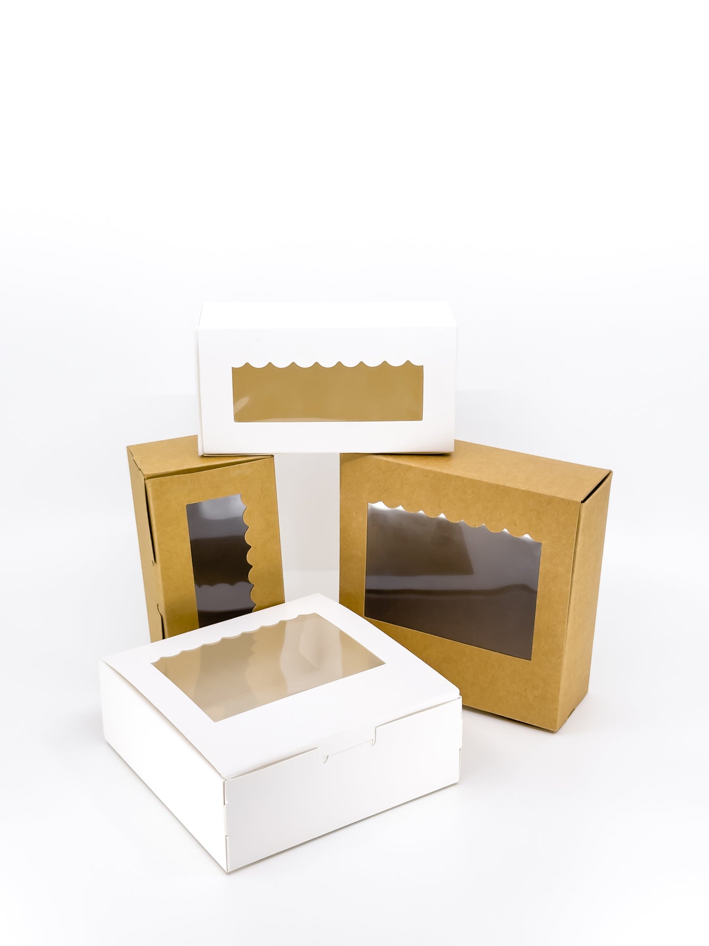 Window Kraft Box - Pack of 50