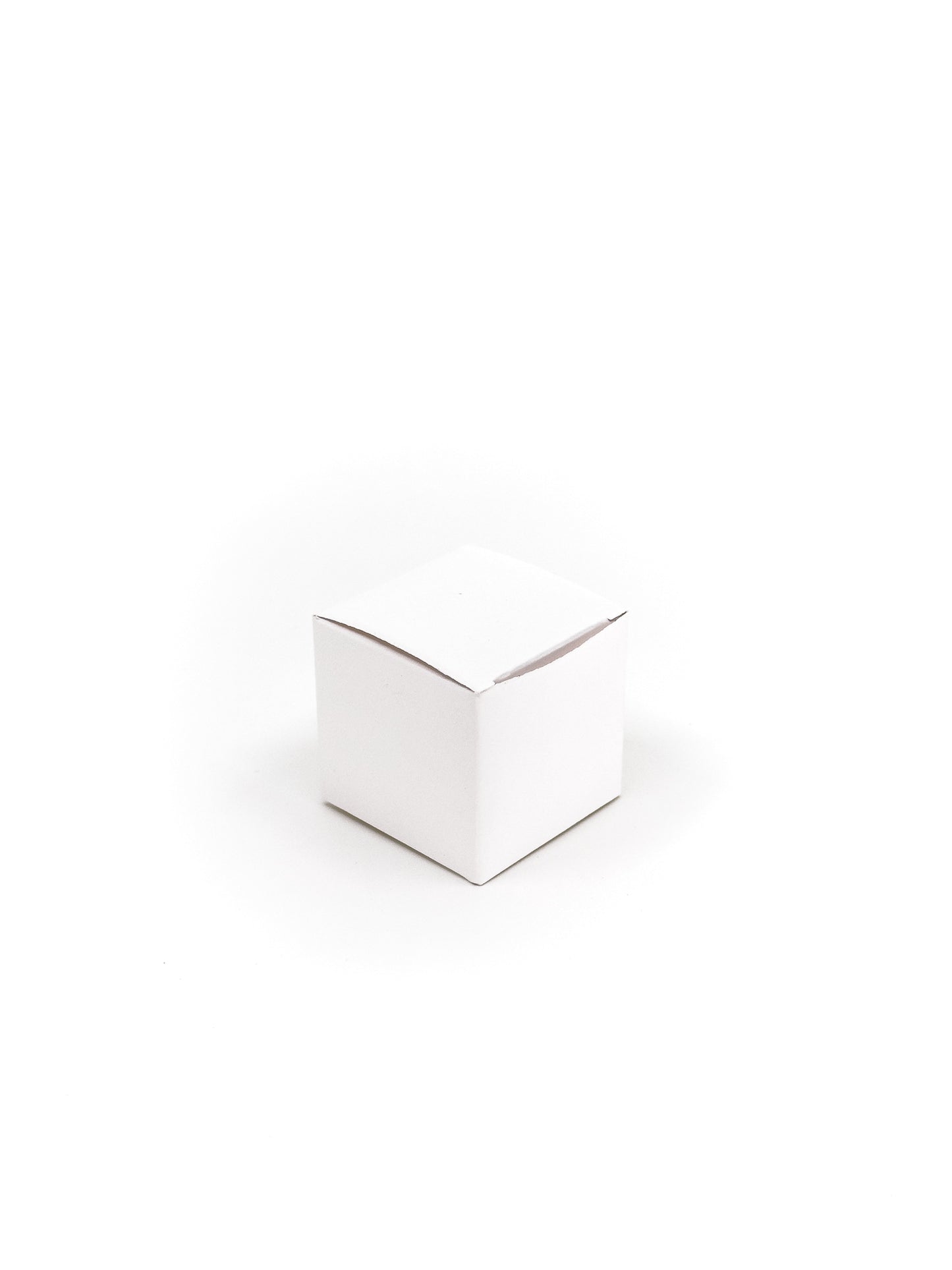 Small Kraft Box with Tag - 5x5x5cm - Set of 10