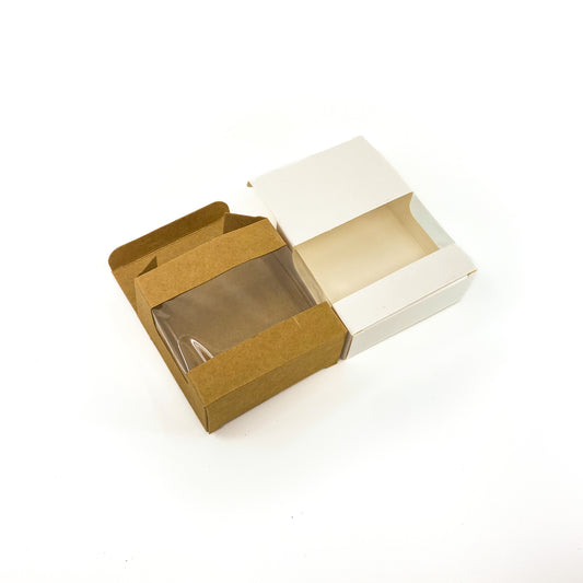 Box with Window - Pack of 50 - Multiple Sizes