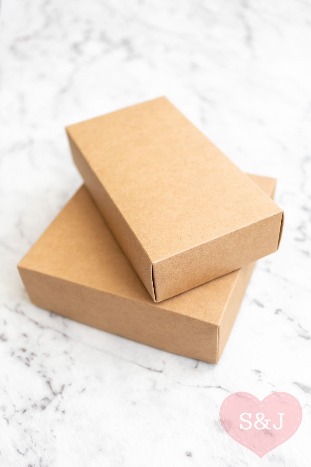 Cardboard Kraft Box - Pack of 50 - Multi Sizes