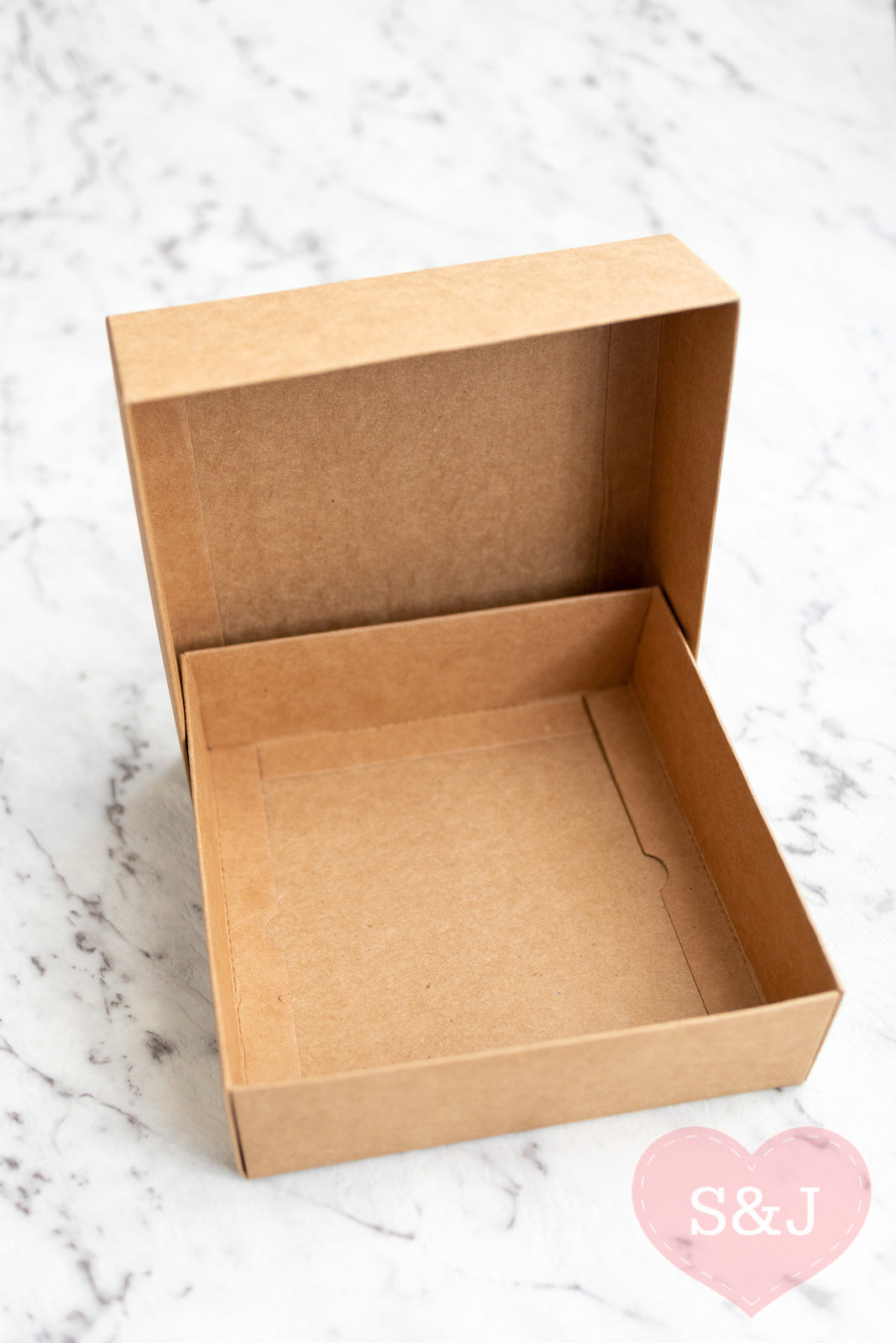 Cardboard Kraft Box - Pack of 50 - Multi Sizes