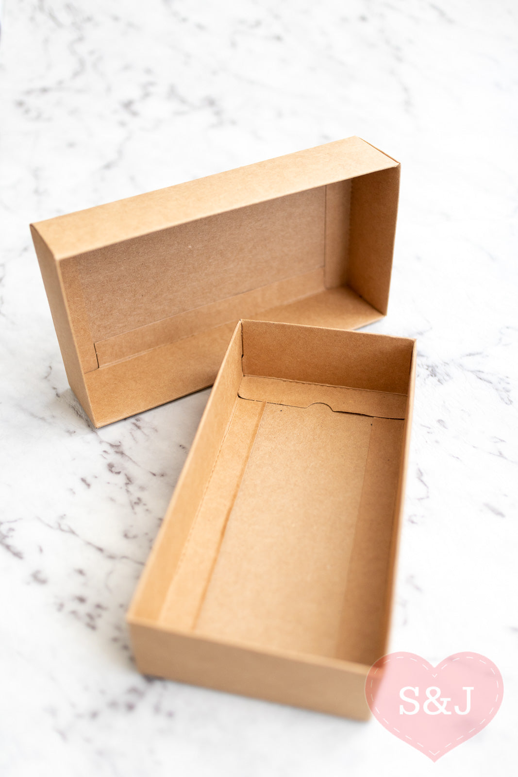 Cardboard Kraft Box - Pack of 50 - Multi Sizes