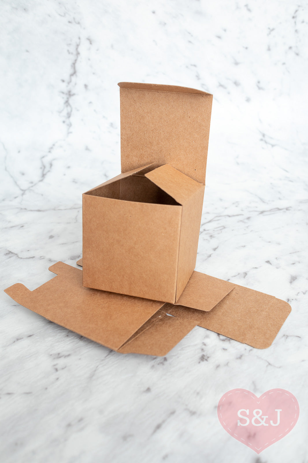 Kraft Cardboard Box - Pack of 50 - Multi Sizes