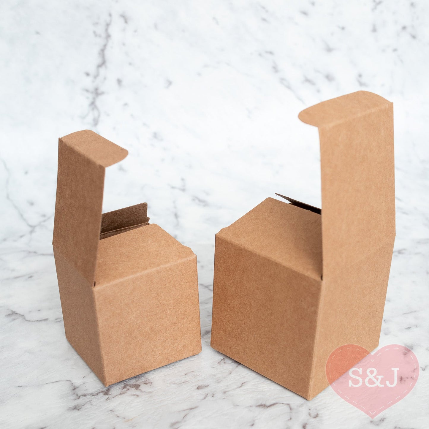 Kraft Cardboard Box - Pack of 50 - Multi Sizes