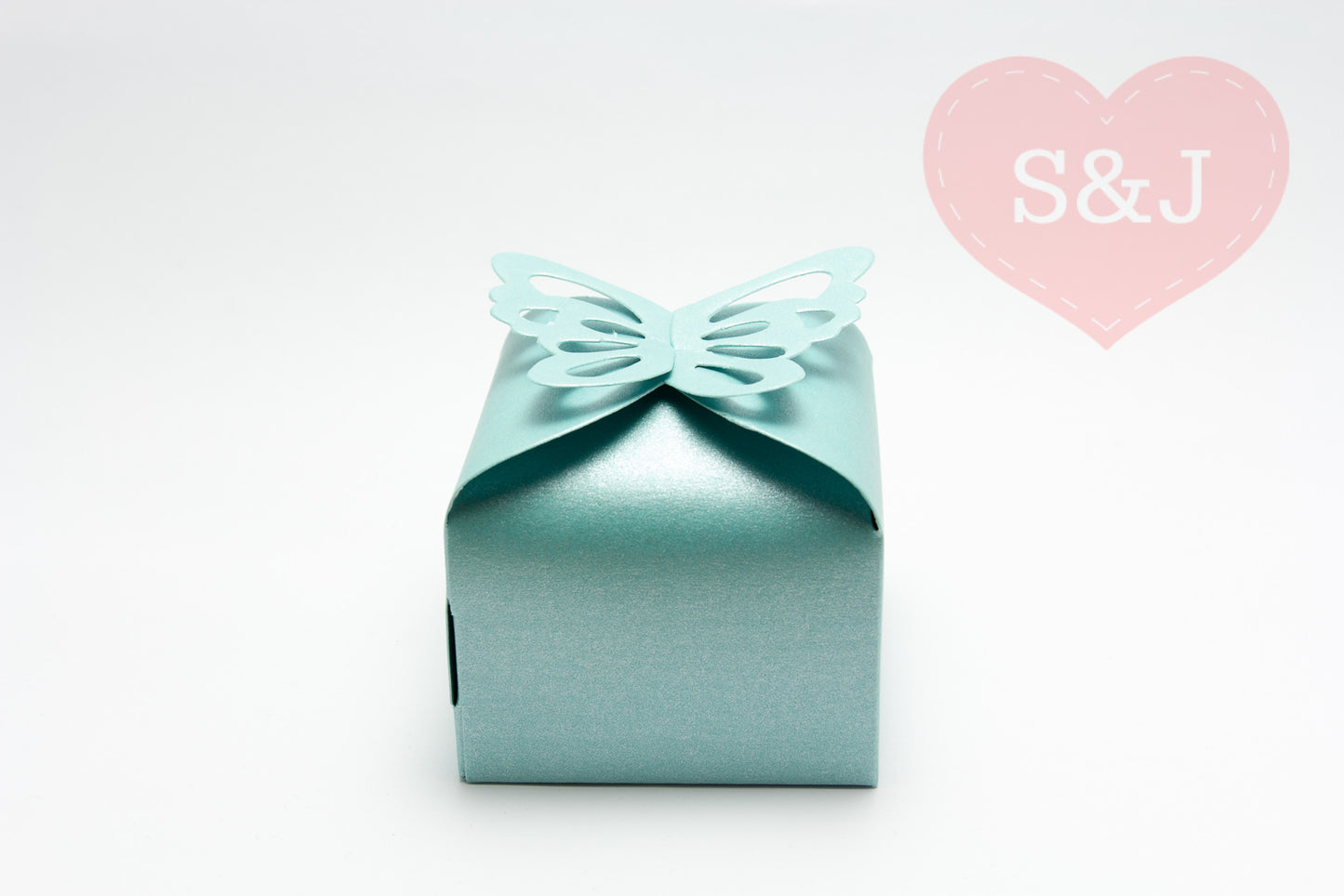 Butterfly Favour Box - 6x6x6cm - Pack of 10