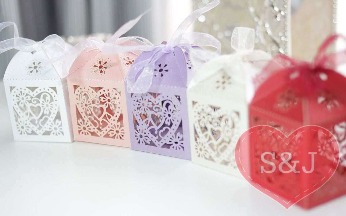 Wedding Favour - 5x5x5cm - Pack of 10