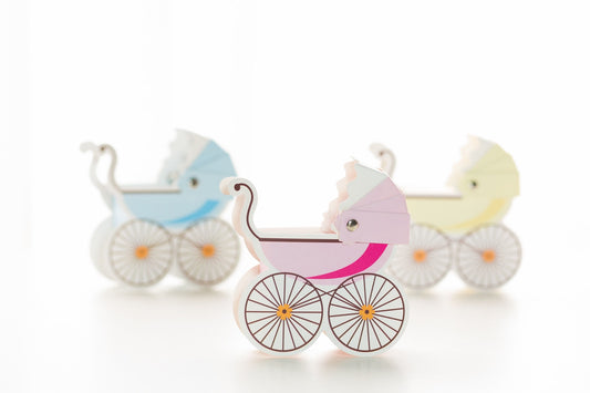 Baby Pram Box - 5.5x3x3cm - Pack of 10