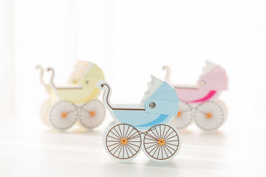 Baby Pram Box - 5.5x3x3cm - Pack of 10