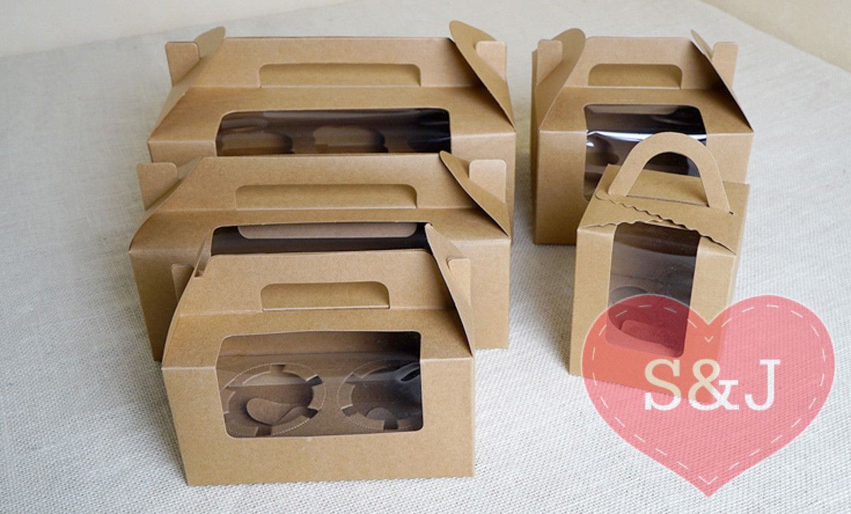 Cupcake Holder Box - Pack of 10