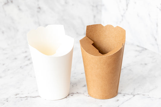 Cardboard Cup Container - 8.5x11x6cm - Pack of 10