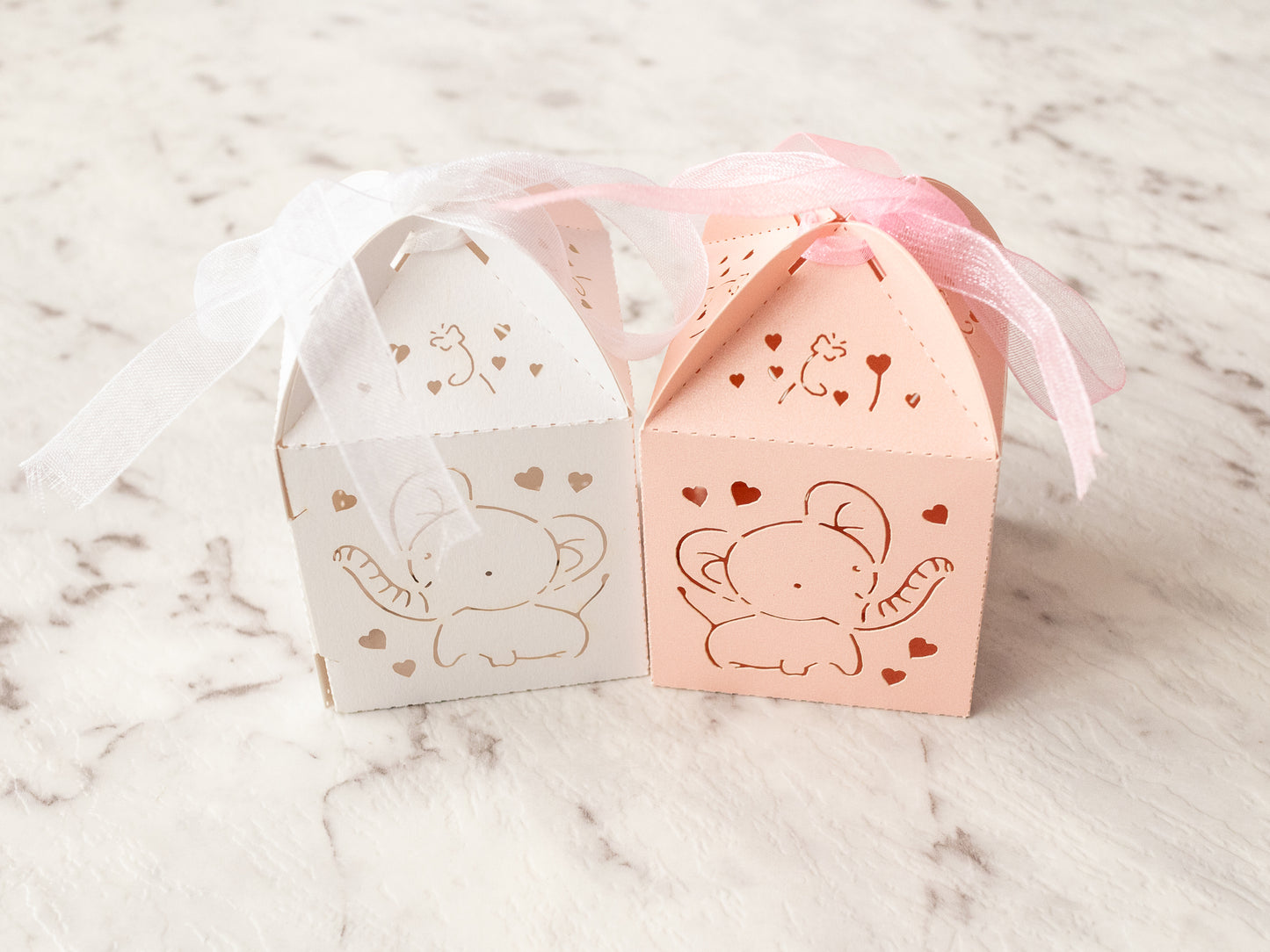 Baby shower gift box - 5x5x5cm - Pack of 10