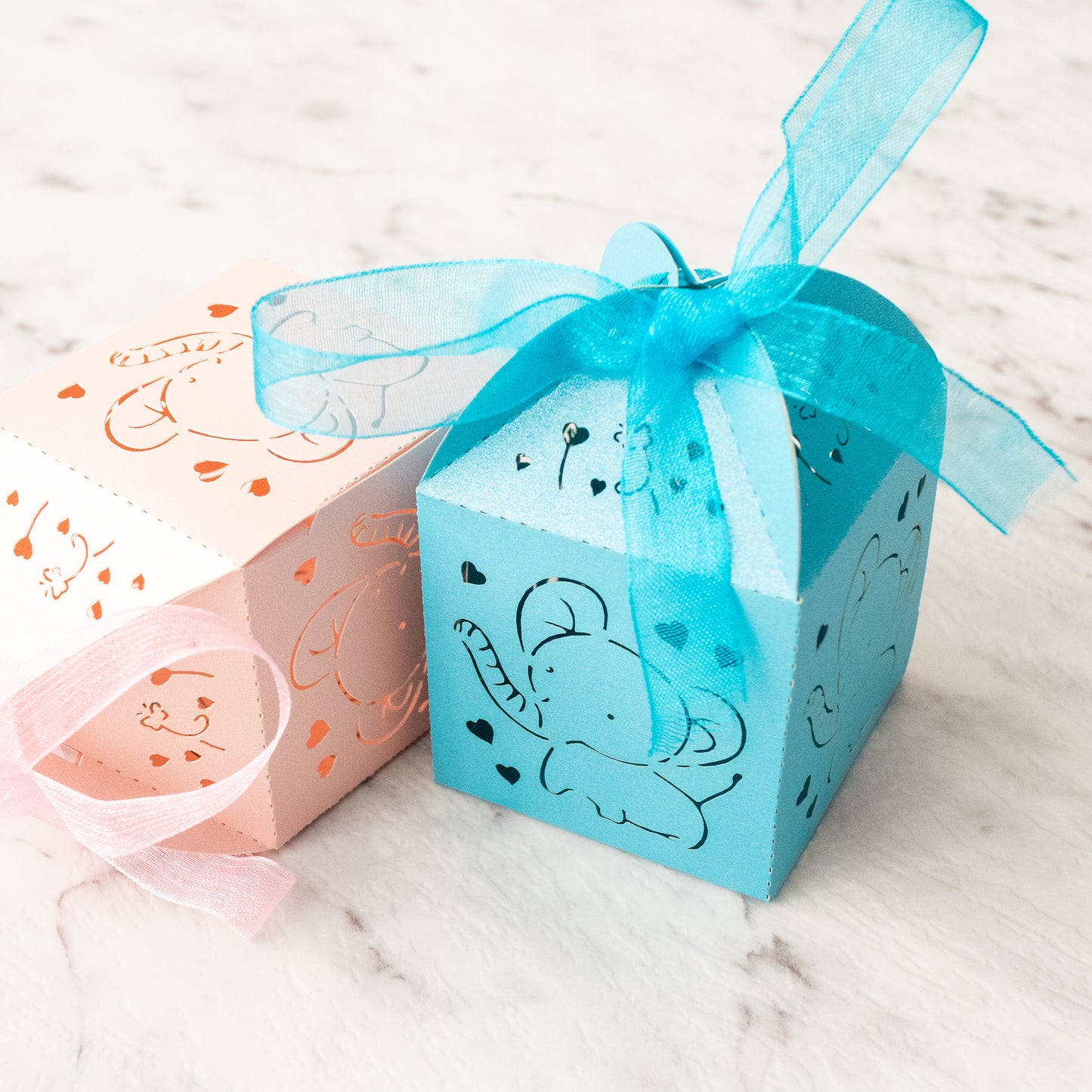 Baby shower gift box - 5x5x5cm - Pack of 10