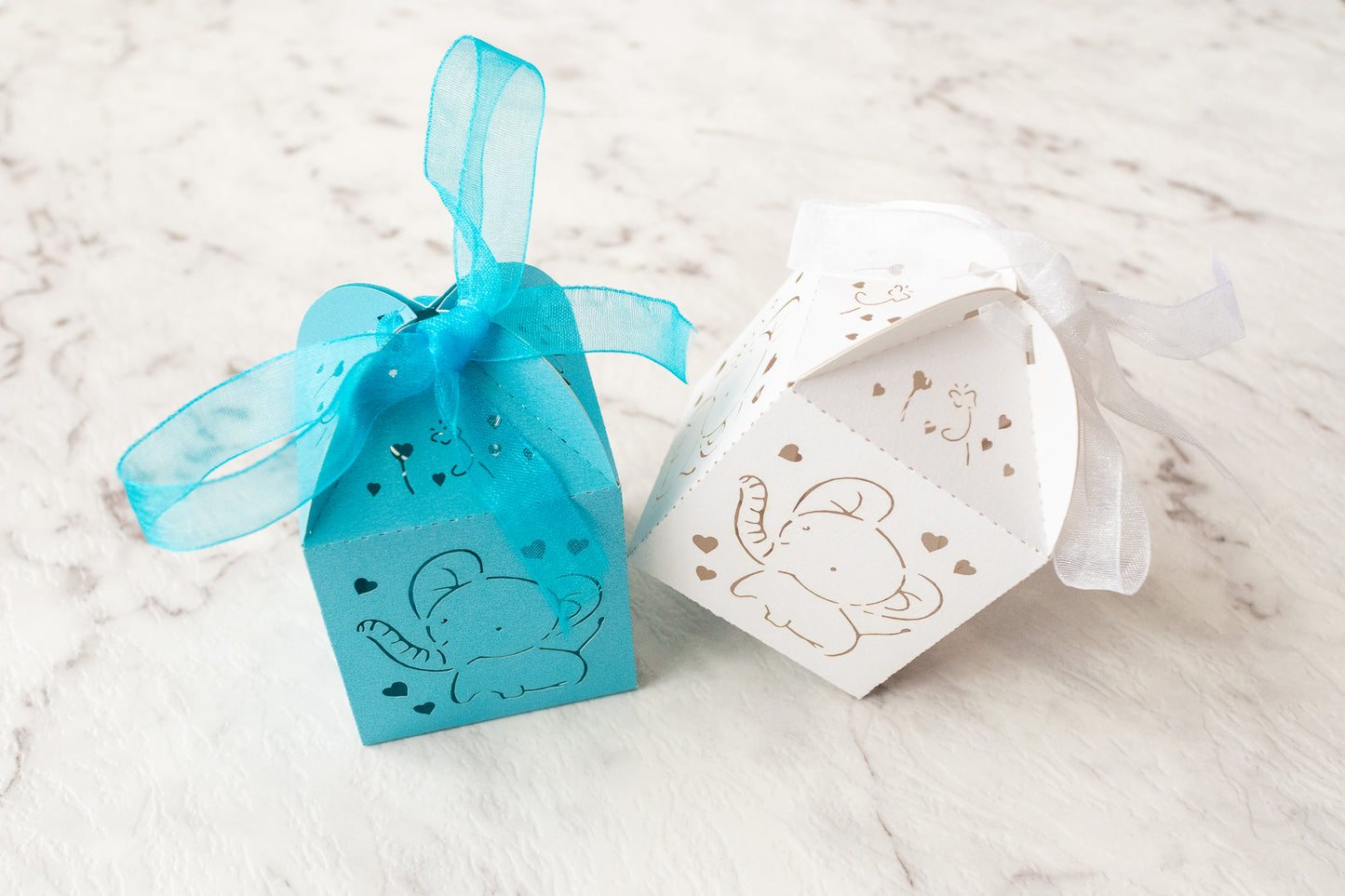 Baby shower gift box - 5x5x5cm - Pack of 10