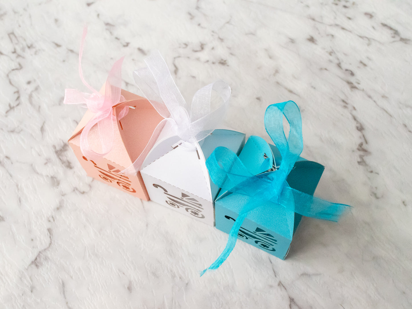 Baby shower gift box - 5x5x5cm - Pack of 10